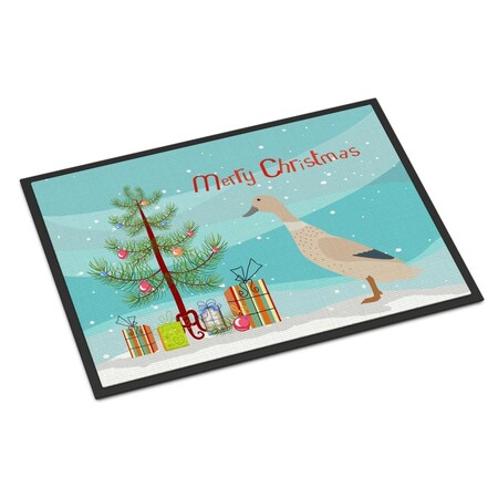 Carolines Treasures West Harlequin Duck Christmas Indoor or Outdoor Mat - 18 x 27 in. BB9225MAT